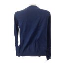 Női L-es sötétkék strasszos finomkötött kardigán - Camaïeu