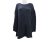 Női L-es sötétszürke oversized kötött pulóver - H&M