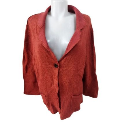 Női 3XL-es rozsadaszínű kötött kardigán - Gerry Weber