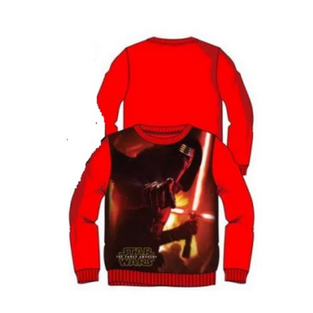 104-es piros pulóver - Star Wars - ÚJ