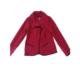 158-as mályvaszínű polár kardigán - Fouganza, Decathlon