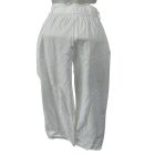 164-es fehér lányka vászonnadrág - Zara