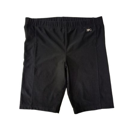 134-140-es fekete pamut short, tornashort lánynak - Smart Start