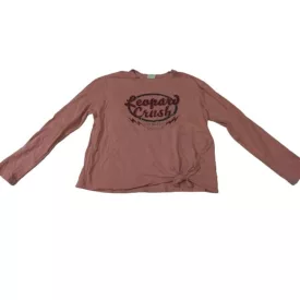 140-es rózsaszín feliratos pamutfelső - H&M