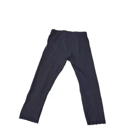 164-es sötétkék pöttyös leggings - H&M