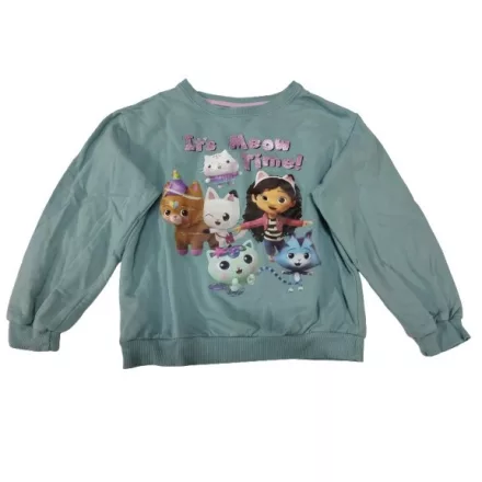 128-as zöld pulóver - Gabby's Dollhouse - Gabi babaháza (matrica kicsit kopottabb)