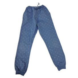 134-es kék pöttyös tréningalsó - Sinsay