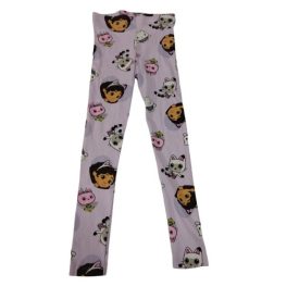   134-es lila bordás leggings - Gabi babaháza - Gabby's Dollhouse