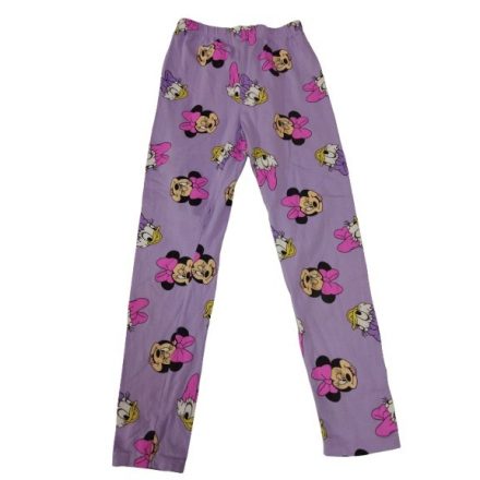 140-es lila leggings - Minnie egér - Sinsay