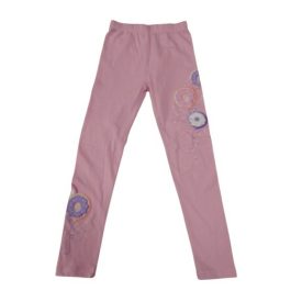 128-as rózsaszín fánkos leggings - Kids