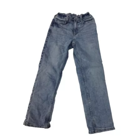 128-as világoskék pamuttal bélelt farmernadrág lánynak - H&M
