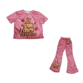 134-140-es málnaszínű kétrészes - Capibara - Kapibara