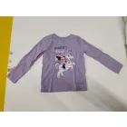 128-as lila pamutfelső - Minnie egér - Disney - Sinsay (kicsit bolyhos)