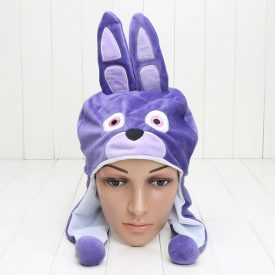   Bonnie nyúl plüss sapka, jelmezkiegészítőnek is jó - FNAF - Five Nights At Freddy's - ÚJ