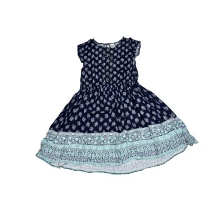 164-es kék mintás nyári ruha - C&A