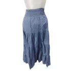 158-as kék farmerszínű puha anyagú szoknya - H&M