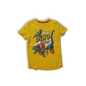 110-es sárga dínós póló - Pepco - ÚJ