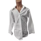 110-116-os fehér hosszú ujjú karcsúsított alkalmi, ünneplő blúz - Kazim Kara - ÚJ