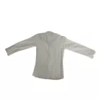 110-116-os fehér hosszú ujjú karcsúsított alkalmi, ünneplő blúz - Kazim Kara - ÚJ