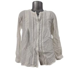 140-es fehér hosszú ujjú alkalmi blúz - Zara