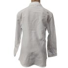 122-128-as fehér hosszú ujjú csipkés alkalmi, ünneplő blúz - Sirin Kiz - ÚJ