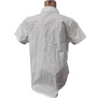 140-146-os fehér rövid ujjú csipkés alkalmi, ünneplő blúz - Sunsea - ÚJ