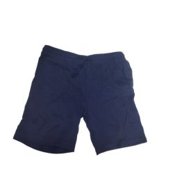  140-es sötétkék pamut short, rövidnadrág, tornashort, tornanadrág - H&M