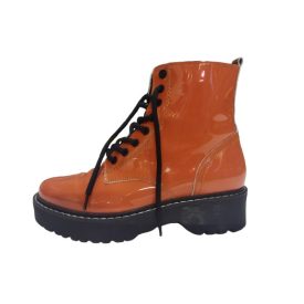 39-es téglaszínű lakk bakancs - Kate Gray - ÚJ