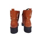 39-es téglaszínű lakk bakancs - Kate Gray - ÚJ