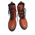 39-es téglaszínű lakk bakancs - Kate Gray - ÚJ