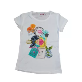 116-os fehér parfümös póló - Goloxy - ÚJ