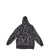 158-164-es fekete Smiley mintás kapucnis unisex pulóver - H&M