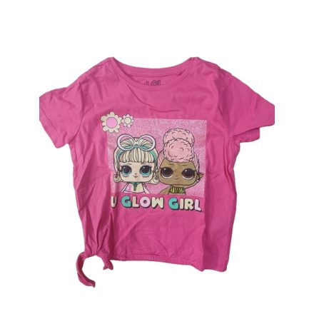 122-es pink csillogó póló - L.O.L Surprise