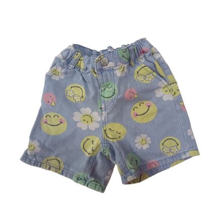 110-es kék farmer short, rövidnarág - Smiley World