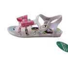 27-es fehér gumiszandál, strandszandál - Minnie Egér - ÚJ