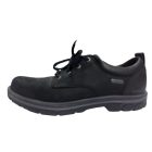 45-ös fekete Memory Foam-os talpú félcipő - Skechers