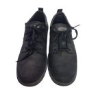 45-ös fekete Memory Foam-os talpú félcipő - Skechers