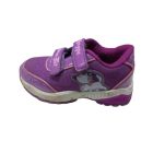 29-es lila világítós cicás edzőcipő, sportos félcipő  