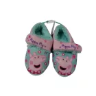 27-es szőrmés mamusz, házicipő - Peppa Pig - ÚJ