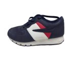 Női 35-36-os sötétkék fűzős sportos félcipő