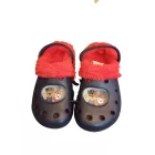 28-29-es kék-piros szőrmével bélelt gumiklumpa, habpapucs - Paw Patrol - Mancs Őrjárat - ÚJ