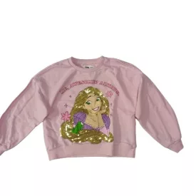 128-es rózsaszín flitteres pulóver - Aranyhaj - Sinsay