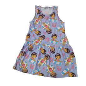   128-as kék ujjatlan ruha - Gabby's Dollhouse - Disney - Gabi babaháza