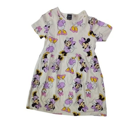 128-as vajszínű rövid ujjú nyári ruha - Minnie & Daisy - Sinsay