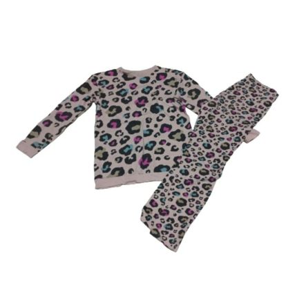 134-es rózsaszín leopárdmintás pizsama