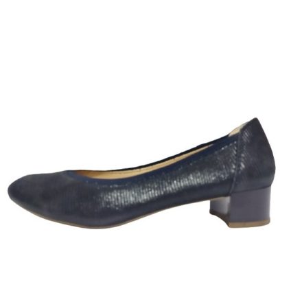 40-es kék bőr balerinacipő - Bama 