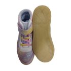 32-es cukorkaszínű villogó talpú glitteres magasszárú cipő - H&M - ÚJ