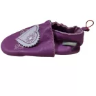 23-24-es lila szivecskés bőr cipőcske - Sterntaler