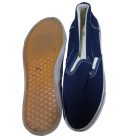 Női 36-os sötétkék papucscipő, vászon cipő, bebújós cipő