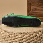 41-es sötétkék textil balerinacipő - ÚJ